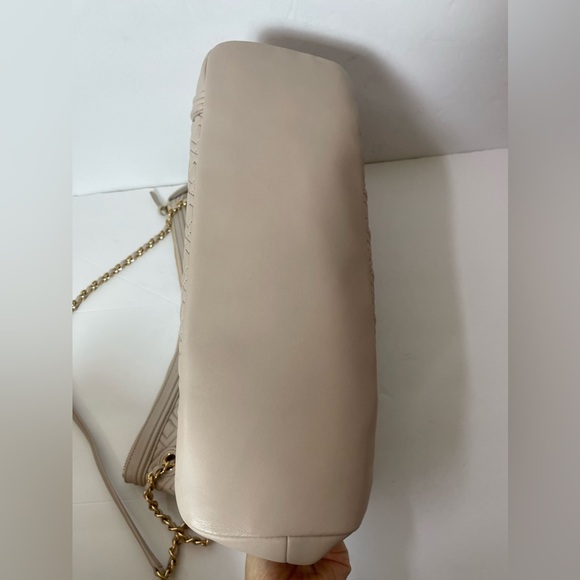 Tory Burch Fleming Quilted Leather tote bags - Picture 7 of 14